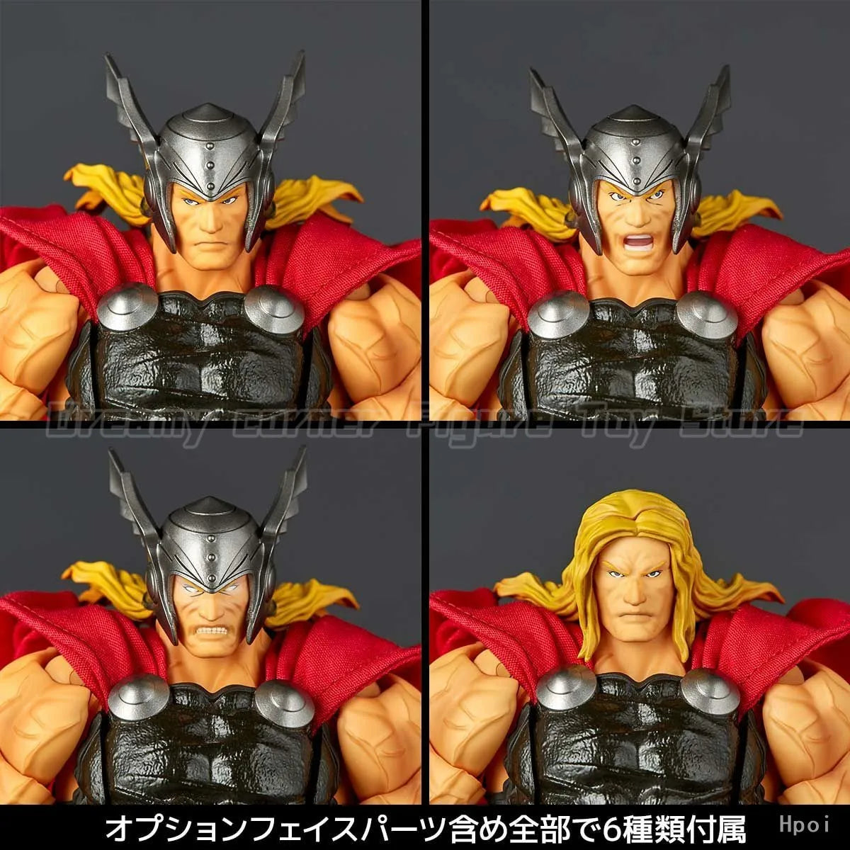 【In stock】Original KAIYODO Revoltech AMAZING YAMAGUCHI THOR Action Figures Toys Model Collection Ornaments