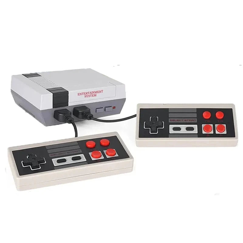 4 Button Controller Gamepad For 8 Bit Retro Video Game Consoles Mini Stick NES Game Wireless Red And White 2.4G Wireless