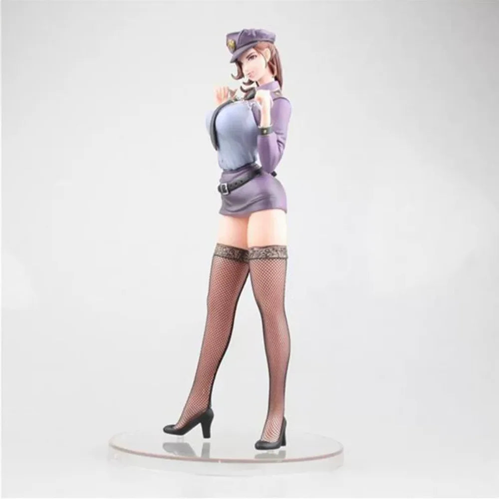 27cm Do S Married Policewoman Akiko Beautiful Girl Anime Handmade Action Figures Desktop Case Decoration Ornament Gift