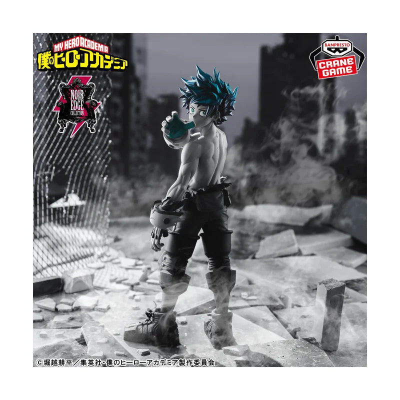 [Genuine Original] Bandai Banpresto My Hero Academia Noir Edge Collection Izuku Midoriya In Stock PVC Anime Figure Model Toys