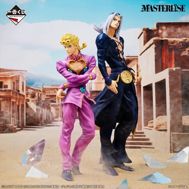 In Sotck Bandai JoJo's Bizarre Adventure Golden Wind Leone Abbacchio Figure Ichiban Kuji E 27cm Anime Action Model Toys Gift Boy
