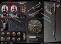 Hot Sale TAKETHAT&brotoys TB-001 1/12 God of War Kratos Bald Lord Kui Tough Guy 7Inches Action Figure Fans Gift Collection