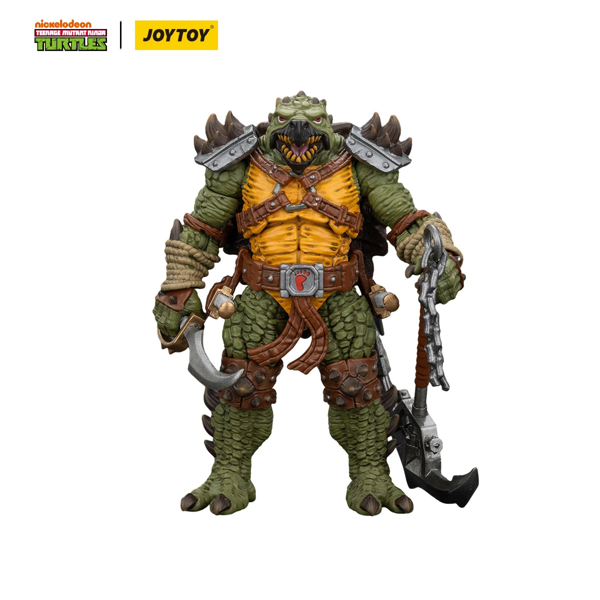 JOYTOY 1/18 Action Figure TMNT Krang Slash Tokka Model Toy Gifts