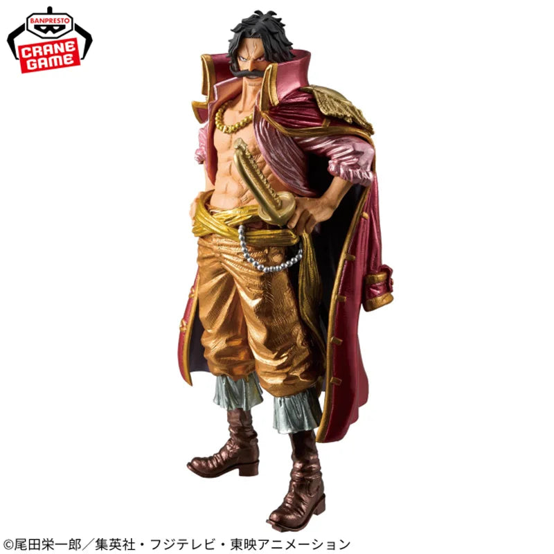 [Genuine] Original Bandai Banpresto One Piece King of Artist Gol.d.roger Special Ver. Anime Figure Model Doll Collector Figurine