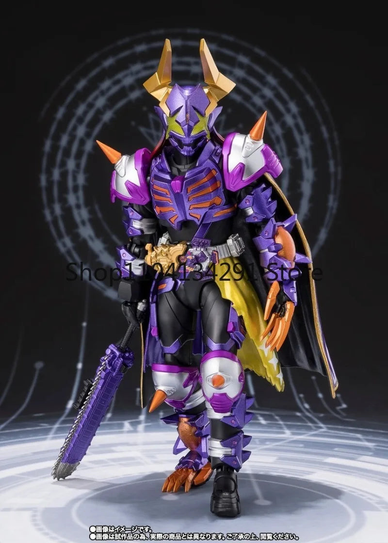 Original Bandai S.H.Figuarts Kamen Rider GEATS Anime Figure Kamen Rider Bafal Collectible Model Birthday Gift Toy Action Figure