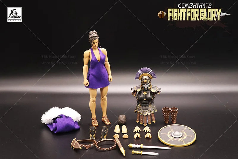 Pre Stock XesRay 1/12 Scale Gladiator Glory Battle Modocs Cesia Berenice 6-inch Full Set Action Figure Soldier Collection Toys