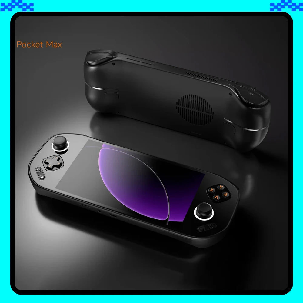 MangMi Pocket Max Game Console 7Inch 1080P AMOLED Touch Screen 8000mAh TMR Joystick Hall-Effect Trigger Handheld Game Consoles