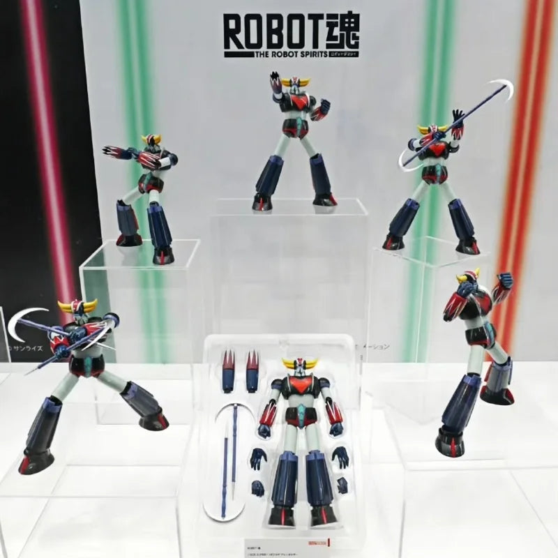 Bandai Ufo Robo Grendizer Action Figures ROBOT SPIRITS Grendizer Anime Toys Model Original Box Action Figure Gift Model Toy