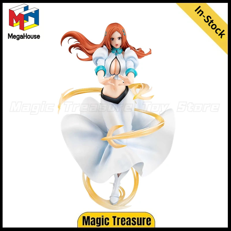 【In Stock】Original MegaHouse GALS BLEACH Inoue Orihime Toys Gifts
