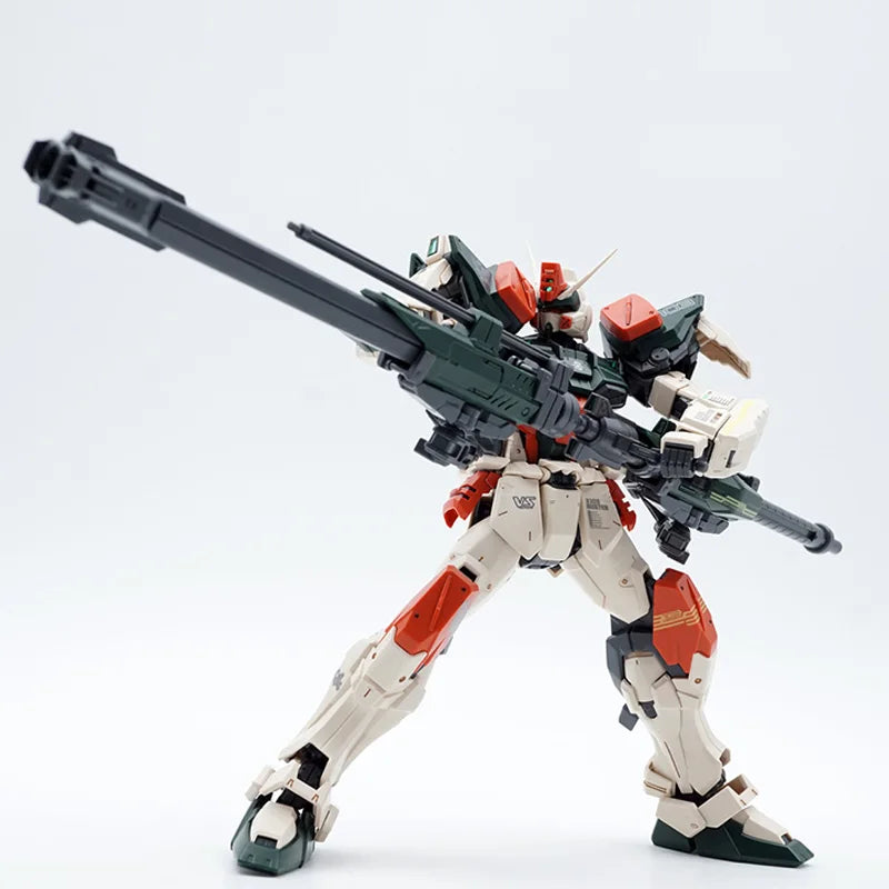 Bandai Original box MG 1/100 MG159 GAT-X103 BUSTER GUNDAM Anime full Action Assembly Figure Model Toy Gifts for kids In shock