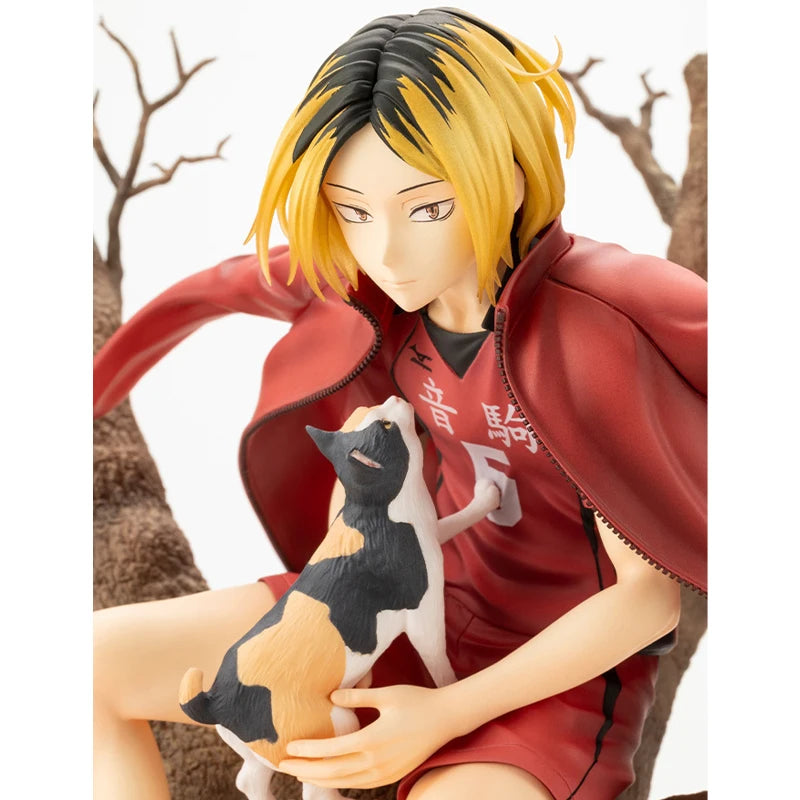 Genuine Haikyuu!! Original Kotobukiya ARTFX J Kozume Kenma Anime Character PVC Collectible Model Doll Figurine Decoration Gift