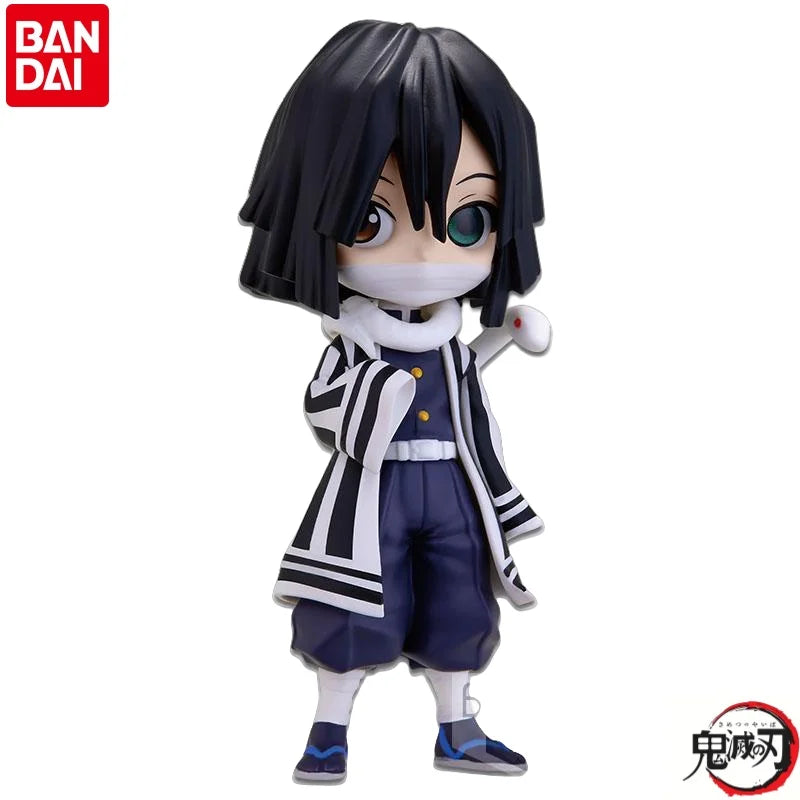 In Stock Original Bandai Banpresto Demon Slayer Iguro Obanai Figurine Model Ornaments Statue Holiday Gifts Anime Merchandise