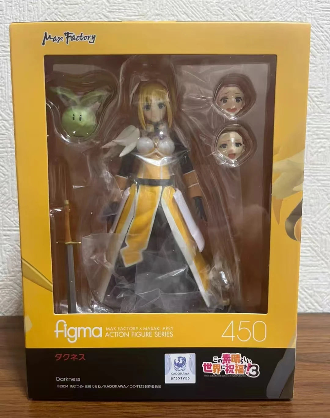 In Stock GSC MaxFactory Kono Subarashii Sekai ni Shukufuku o!3 Darkness 450 Anime Action Figure Collectible Model Gift