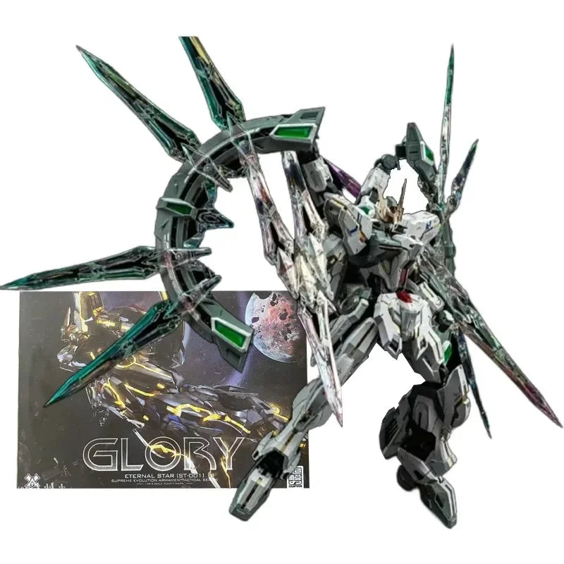 Superme Model Mg 1/100 Gsx-401Fw Stargazer Glory Eternal Star St-001 Assembly Model High Quality Robot Toys Gifts Action Figures