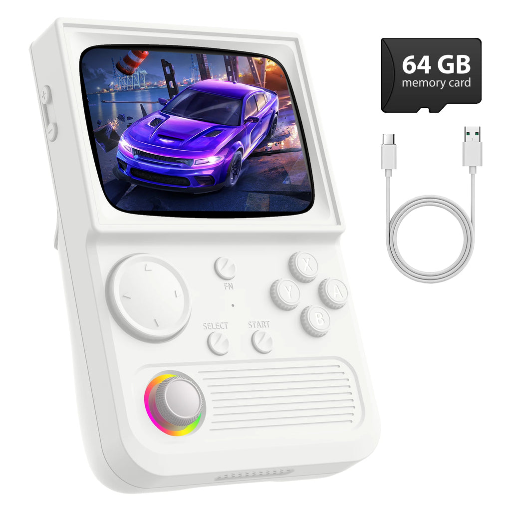 AISLPC R36T Retro TV Handheld Game Console Wifi Multiplayer 3.5 inch IPS Screen Linux System Portable Pocket Player 18000+ Games
