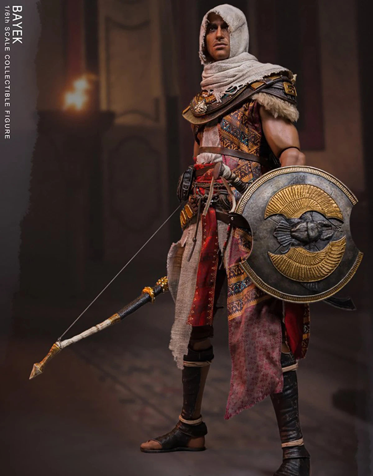 original DAMTOYS DMS013 1/6 Scale Male Soldier Bayek Model 12 Inches Full Set Action Figures Dolls for Fans Hobby Gifts