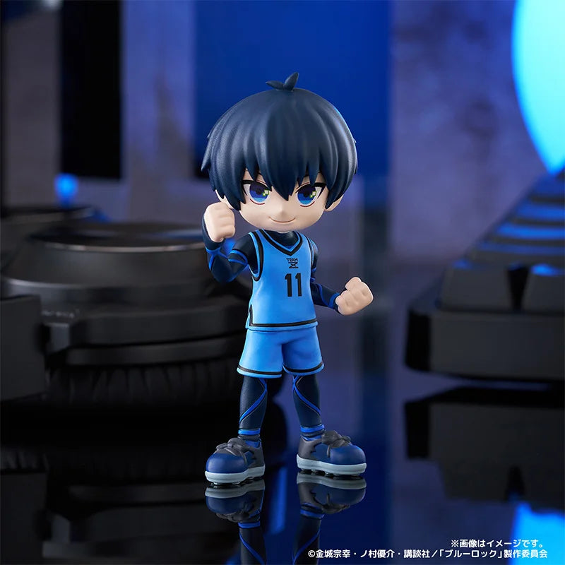 Blue Lock Kishinichi Chigiri Hyouma Ishimura Rin Q Edition Figure - Creative Anime Model, High-Value Doll Tabletop Ornament Gift