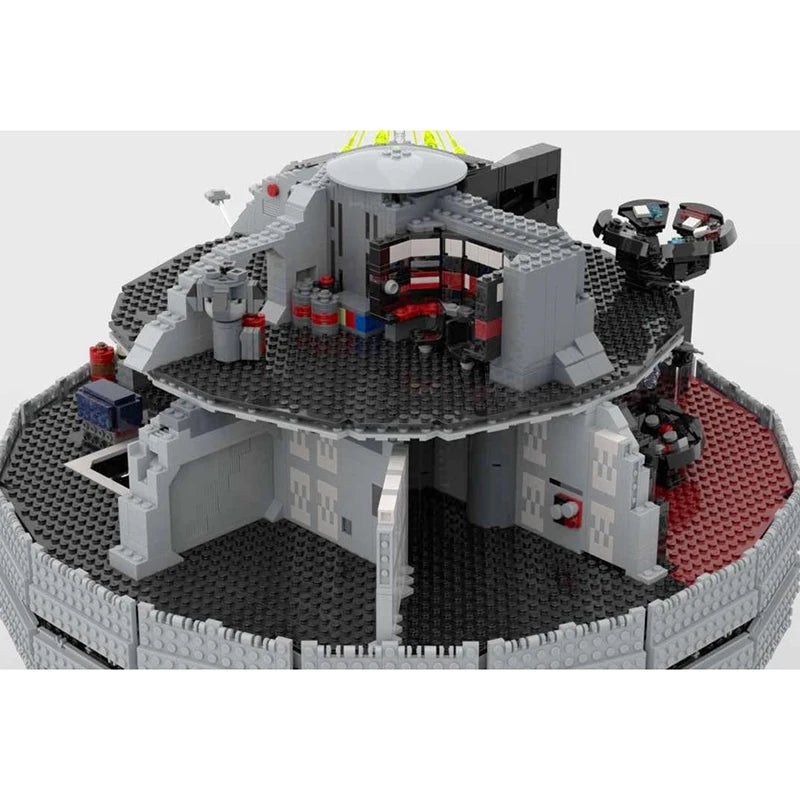 Star Movie Moc Building Block UCS Death Famous Scene Model Technology Brick DIY Assembly Modular Construction Toy Holiday Gifts