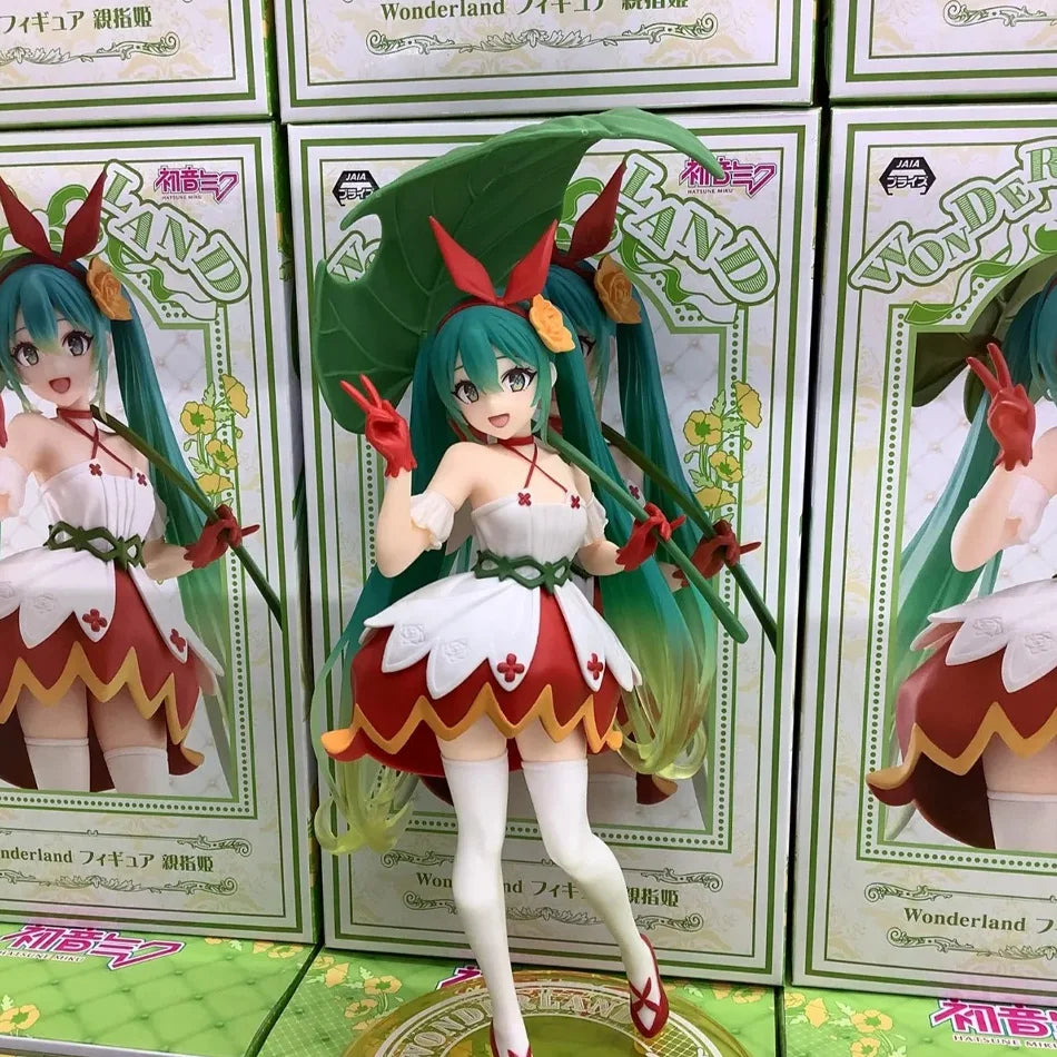 In Stock Hatsune Miku Anime Figure Fashion Subclture Miku Action Figure Christmas Gift PVC Collection Model Kawaii Girl Doll Toy