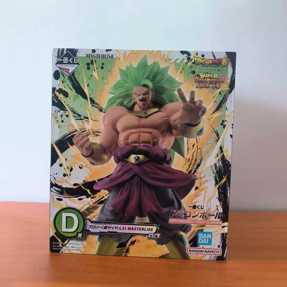 100% Original in Stock Bandai Spirits Ichiban Kuji Super Dragon Ball Heroes Broly SSJ3 Anime Figure Action Figure Birthday Gift