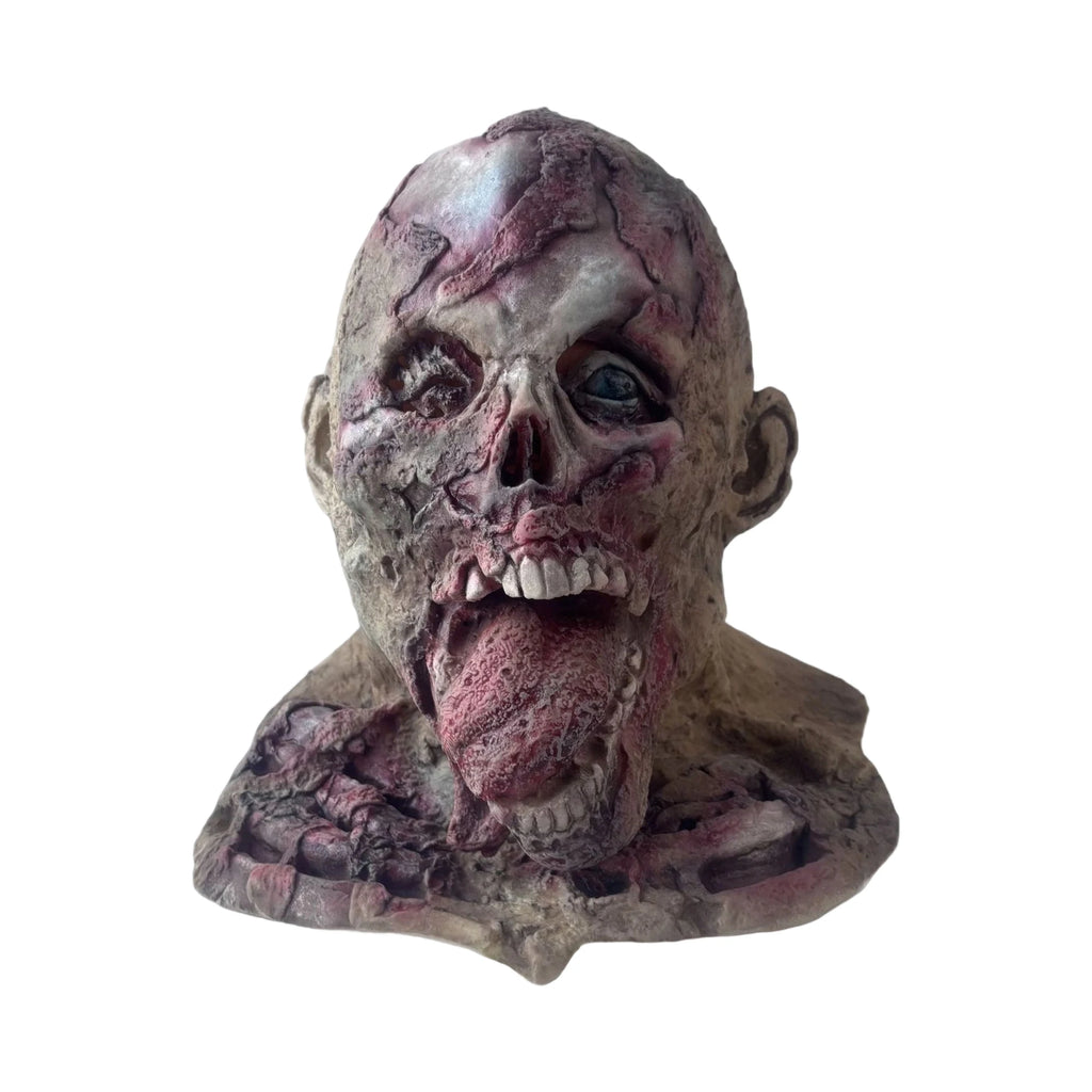 Creepy Skull Mask Scary Lightweight Halloween Costume Headpiece for Haunted House Party Dress-Up and Cosplay