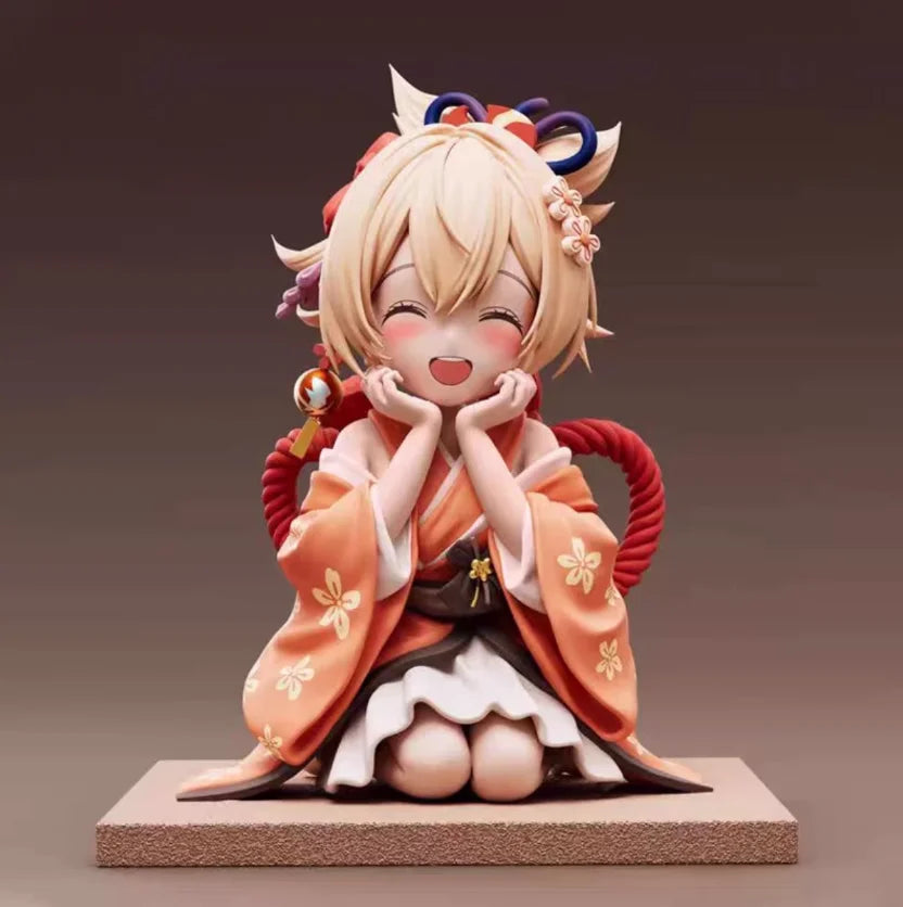 New Hu Tao Genshin Impact Figure Anime Collectible Doll Colorful Version Cute Ghost Girl Action Model Toy Gift For Fans Kids Adu