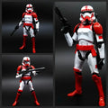 Star Wars Shock Action Figure white Trooper Stormtrooper 6 "Force Awakens Boba Darth Vader Cartoon Model Desktop Ornament Gift