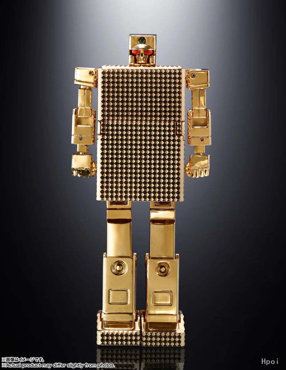 【MT】Original BANDAI SPIRITS Soul of Chogokin GX-32SP Gold Lightan CHOGOKIN 50th Ver Action Figure Toy Model Collection