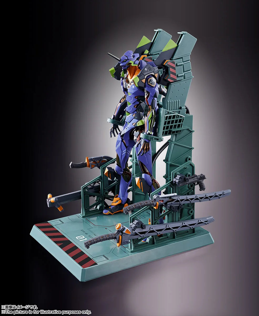 Spot SaleBandai Bm Metal Build Neon Genesis Evangelion EVA-01 EVANGELION-01 Action Figures Toy Gift Collection Hobbyin Stock