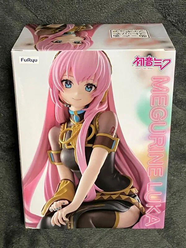 In Stock FuRyu Hatsune Miku Series Noodle Stopper -Megurine Luka- PVC 15CM Anime Action Figures Model Collection Toy