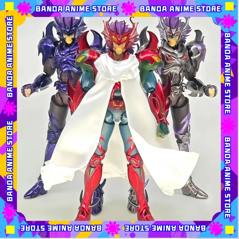 JM.MST Saint Seiya Myth Cloth EXM/EX Metal Hydra Docrates Thor Sanctuary Cashios Brother Knights of the Zodiac Action Figure
