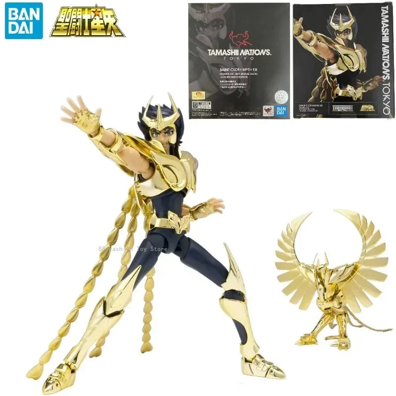 In Stock Original Bandai Saint Seiya Myth Cloth TNT Limited Ex Gold Andromeda Shun Phoenix Pegasus Purple Dragon Glacier Action
