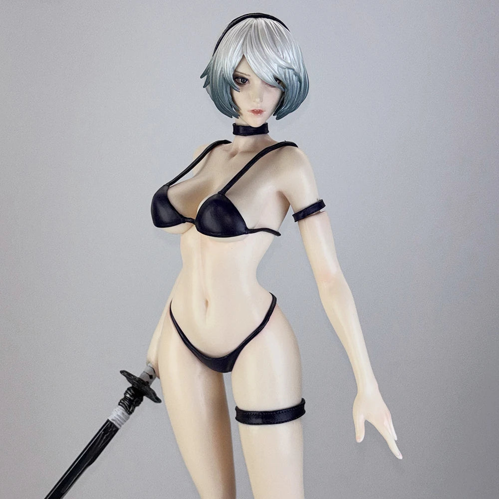 55cm Anime NieR 2B Figure Automata YoRHa No. Type GK PVC Action Figure Toys Collection Doll Gift