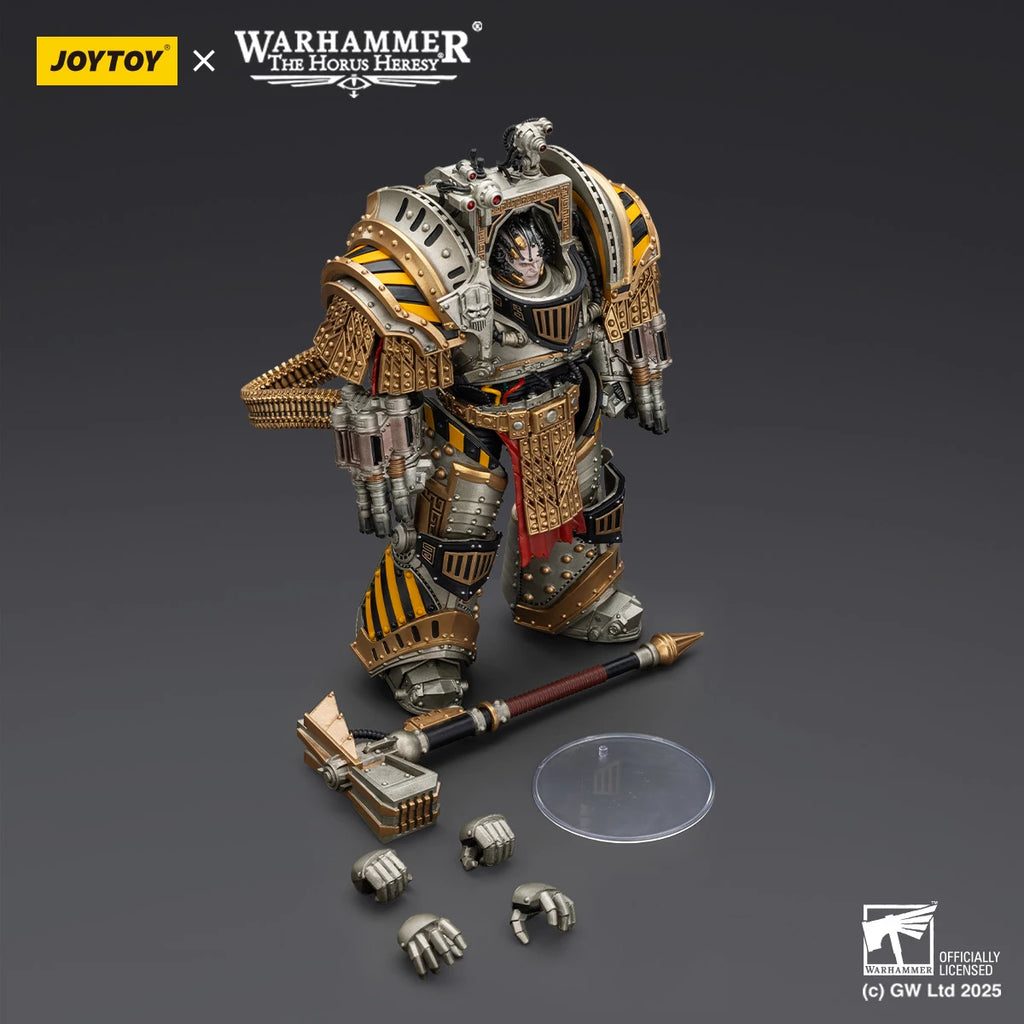 【Pre Sale】Original JOYTOY 1/18 Action Figure Warhammer The Horus Heresy Iron Warriors Perturabo Primarch of The LVth Legion