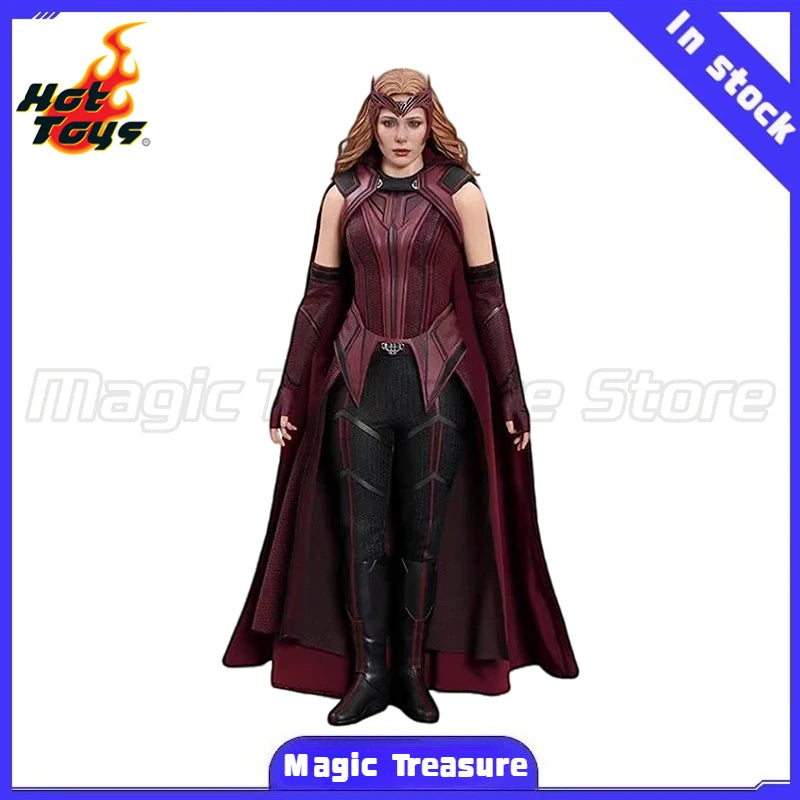 【MT】Hot Toys TMS036 Marvel "WandaVision" Scarlet Witch 1:6 Scale Collectible Doll 28cm Movie Character Model Toy Gift Collection
