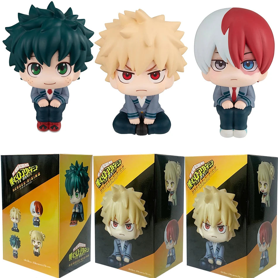 My Academia Anime Figure Midoriya Izuku Bakugou Katsuki Todoroki Shoto Asui Tsuyu PVCAction Figure Collectible Model Toys