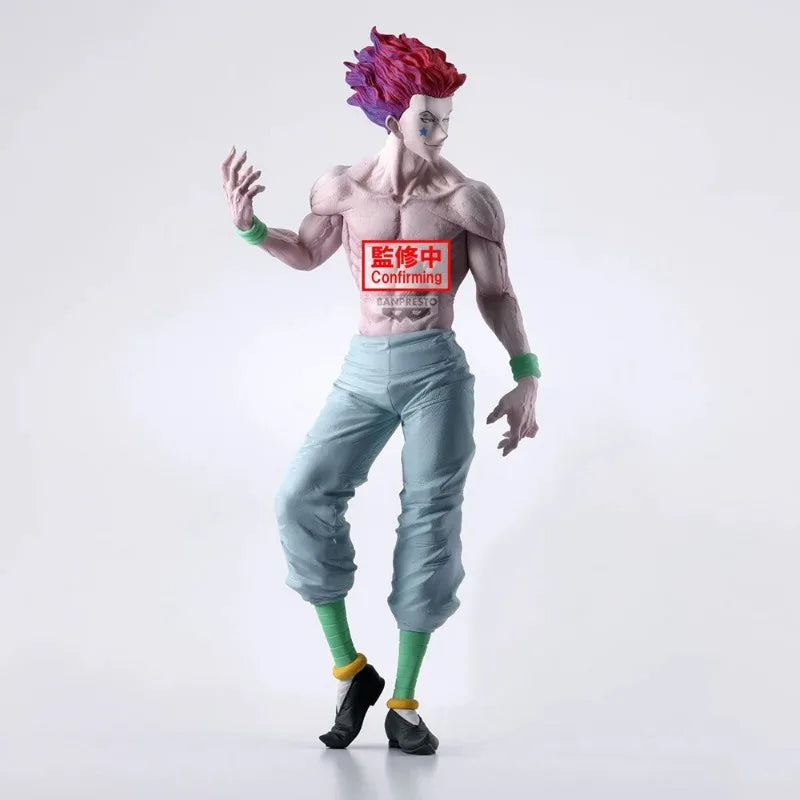 Auf Lager: Original Banpresto HUNTER×HUNTER Grandista PVC-Actionfigur, 28 cm, Spielzeug für Kinder, Sammlerstück, Dekoration