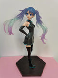21CM Anime Hatsune Miku Project Ghost Hatsune Miku Black Dress Lolita Model Toy Gift Collection Aciton Figure