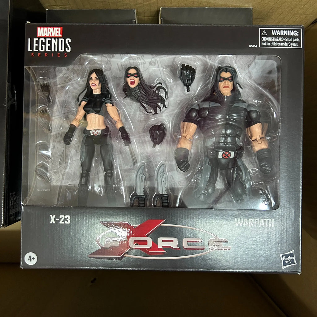 Marvel Legends X-Men X-Force Archangel G0585 Warpath X-23 6-Inch Movable Figurine Anime Action Figures Collectable Model Toys