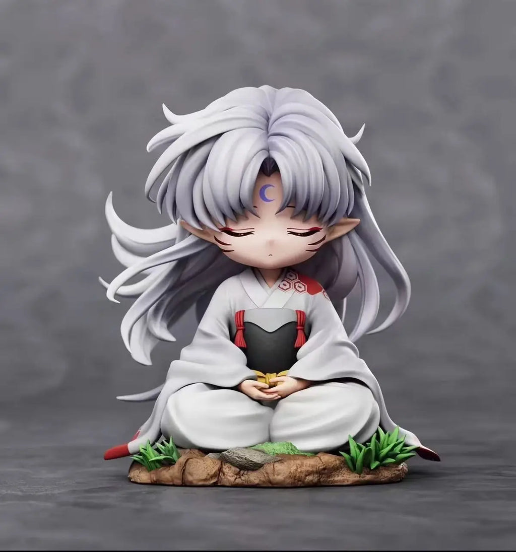Anime Inuyasha Figure Sesshoumaru Figures Figurine Model Collection Doll Desk Decoration Statue Kids Toys Birthday Gifts