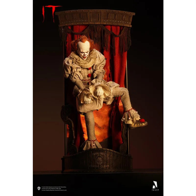 [In Stock] QUEEN STUDIOS INART Original Joker Revival IT Pennywise 1/6 Mobile Doll Exquisite Handmade Model Toy Gift Collection