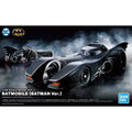 Bandai Original  Anime Figure Batman SCALE 1/35 DC BATMOBILE BATMAN VER Action Figures Collectible Ornaments Toys Gifts for Kids
