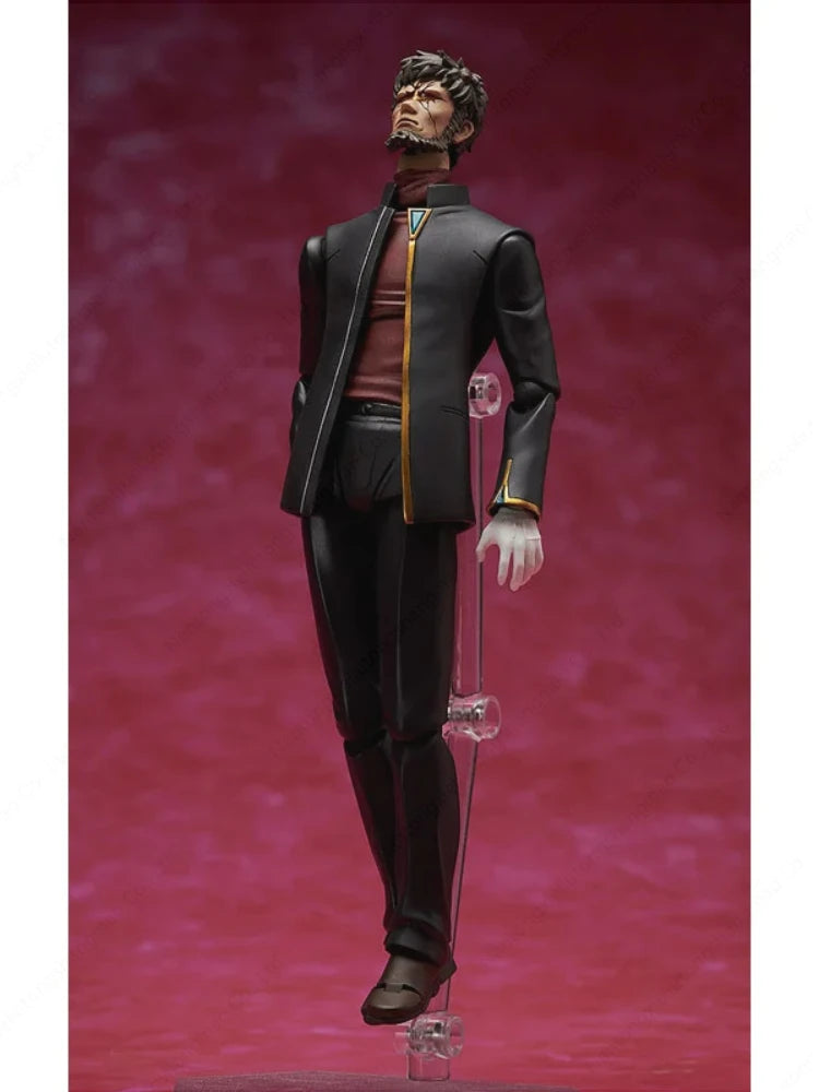 Original Figma SP 166 Rebuild of Evangelion Gendo Ikari In Stock Anime Action Collection Figures Model Toys