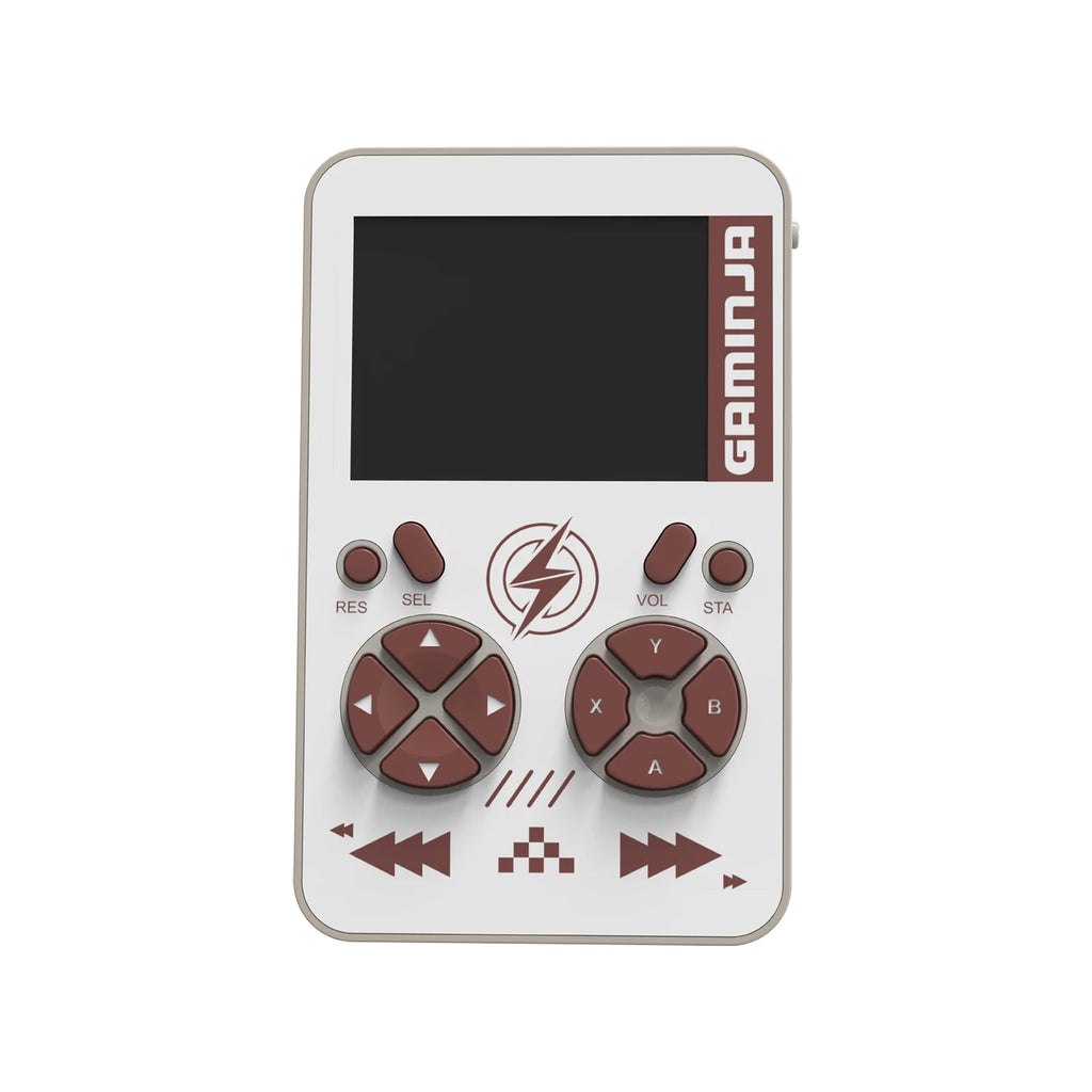 GAMINJA PB05 Mini Handheld Game Console Built-in 400 Games 5000mAh Battery Wireless Magnetic Power Bank Portable Game Console