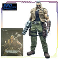 Brotoys 1:12 Scale Anime Action Figure - Movable Doll Series Barret Wallace Cloth Clothing Toy Model Ornament Gift for Boys