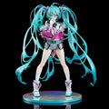 Bandai New Banpresto HATSUNE MIKU Mishan Dance Handmade 1/7 Model MIKU with SOLW Anime Figure Desktop Ornaments Children's Gifts