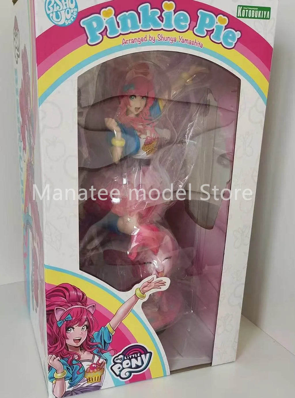 Kotobukiya Original MY LITTLE PONY Bishoujo Fluttershy 1/7 PVC Action Figure Anime Model Toys Collection Doll Gift