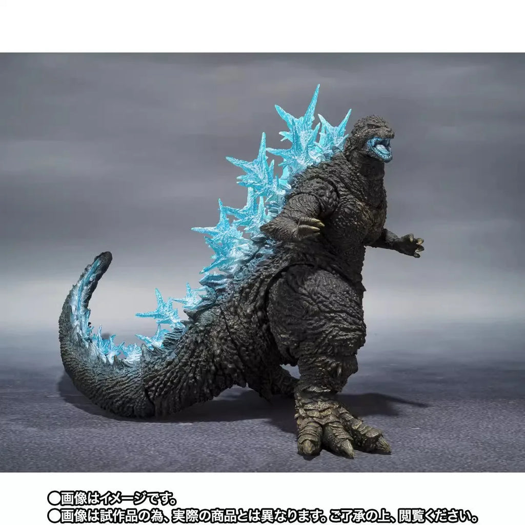 Blue S.H.MonsterArts Godzilla -1.0 2023 Anime Figure Godzilla Action Figure Model Toys Joint Movable Doll Room Ornament Gift
