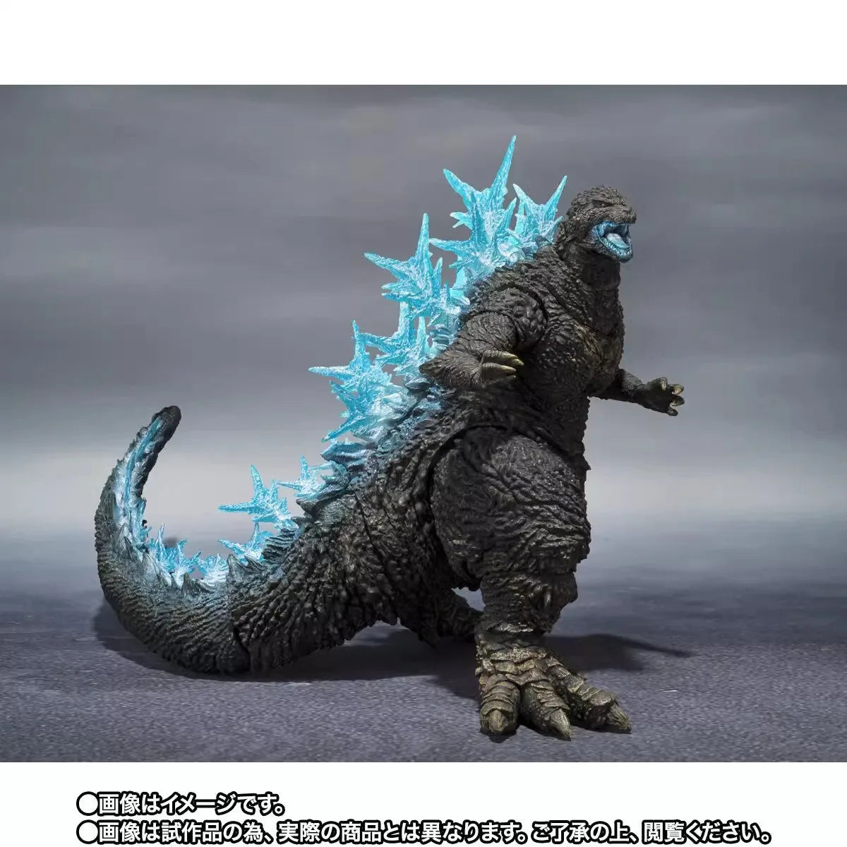 Blue S.H.MonsterArts Godzilla -1.0 2023 Anime Figure Godzilla Action Figure Model Toys Joint Movable Doll Room Ornament Gift