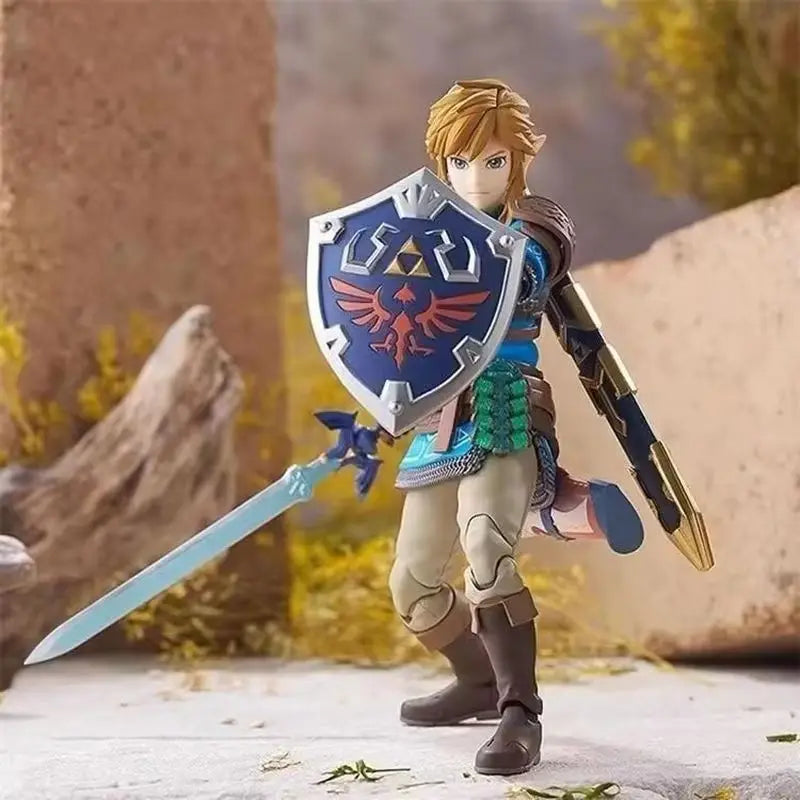 Neue Figma 626 Link Tränen des Königreichs Link 626 Dx Auf Lager Anime Action-Sammlung Figuren Modell Spielzeug Kinder Geschenk